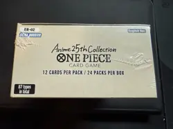 One Piece TCG EB-02 English Anime 25th Collection Booster Box, New Sealed EB02 - Image 3