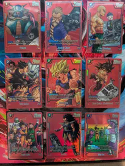 Dragon Ball Fusion World Limited Pack Manga Version 01 Parallel 9 Card - English - Image 1