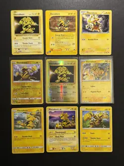 9 Electabuzz Pokemon Card Collection Reverse Holo WOTC BW XY SM SWSH SV A4 - Image 1