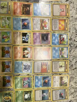 Pokemon Vintage Card Set Including 9 Shadowless Cards - Image 3