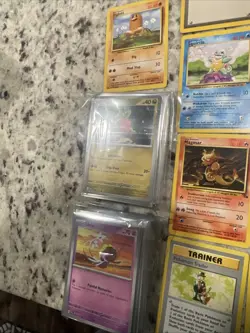 Pokemon Vintage Card Set Including 9 Shadowless Cards - Image 4