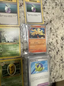 Pokemon Vintage Card Set Including 9 Shadowless Cards - Image 5