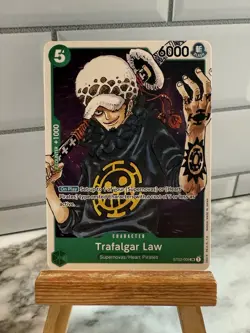 TRAFALGAR LAW - One Piece ST02-009 - SR Super Rare - Revision Pack Cards - Image 1