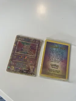 Ancient Mew 2-Card Lot Pokemon Movie Promo - 1 SEALED + 1 OPENED Vintage - Image 3