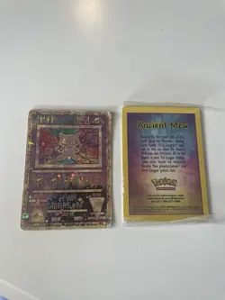 Ancient Mew 2-Card Lot Pokemon Movie Promo - 1 SEALED + 1 OPENED Vintage - Image 4