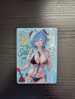 Goddess Story Femme Fatale Waifu Card - Genshin Impact - Ganyu - SP-01 - Image 1