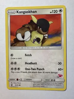 Kangaskhan #53 55/70 Dragon Majesty Charizard Stamped Pokemon TCG Card NM - Image 1