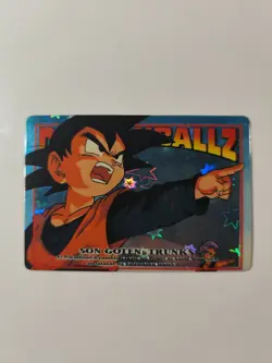 TAIWAN HK carte prism no off Memorial Photo Trading Card dragon ball Sticker Fan - Image 1