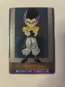 JAPAN CARTE Dragon ball HERO COLLECTION PART 3 PLATINA CARD PC 28 - Image 1