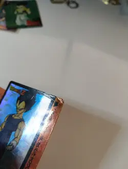 TAIWAN HK carte 62 prism dragon ball non Off Card Hondan Carddass Sticker Fan - Image 3