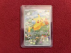 Pokemon Pikachu SVP 088 Paldea Adventure Chest Black Star Promo Card NM/MT - Image 1