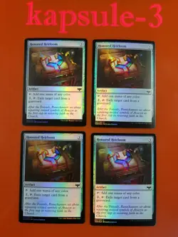 4x Honored Heirloom | FOIL | Innistrad Crimson Vow | MTG Magic Cards - Image 1