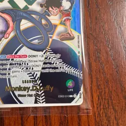 DODGERS ONE PIECE COLLAB PROMO CARD MONKEY D. LUFFY 7/03/25 SEALED BEAUTIFUL! - Image 4