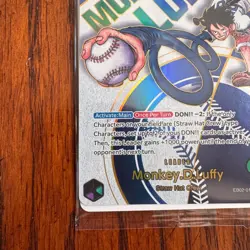 DODGERS ONE PIECE COLLAB PROMO CARD MONKEY D. LUFFY 7/03/25 SEALED BEAUTIFUL! - Image 5