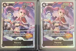 One Piece Card Game TCG Perona OP06-093 SR M/NM Condition X2 - Image 1