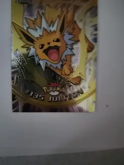 Pokemon Topps Chrome Jolteon #135 Trading Card RARE - Image 2