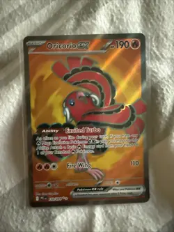 Oricorio ex 110/094 ME02: Phantasmal Flames Ultra Rare Pokemon Card - Image 1