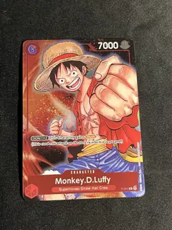Monkey D Luffy P-001 Bandai Games Fest 23-24 Premium Card Collection NM - Image 2