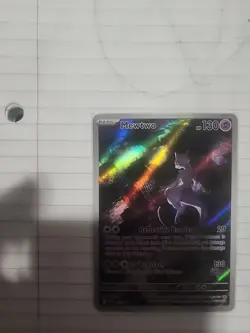 Mewtwo 052 Sv: Scarlet & Violet 151 UPC Promo Card Illustration Rare Holo - Image 3