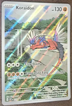 Koraidon 014 Scarlet & Violet Promo Holo Card Near Mint Condition - Image 1