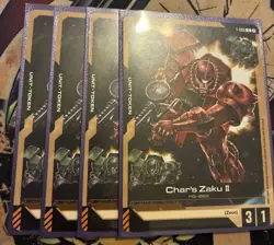 Gundam Card Game Char's Zaku II ST03-006 Lot! - Image 2