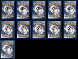 2016-2024 Pokemon Trainer 11 Card Lot Blastoise , Holos , Full Arts (A) - Image 2