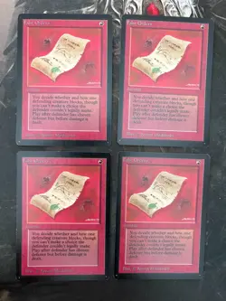 *** BETA False Orders x4 *** NM-Mint Beauty! - Vintage MtG Magic - Image 1