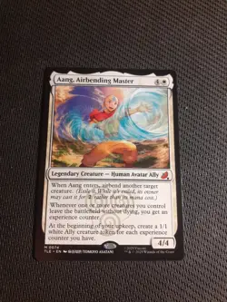 MTG - Aang, Airbending Master. Avatar: the Last Airbender Eternal. White Mythic. - Image 1
