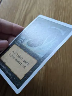 WOTC MTG Vintage Unlimited Edition Dark Ritual (MP) Magic the Gathering - Image 3