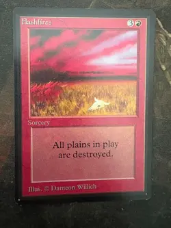 *** BETA Flashfires *** NM-Mint Beauty! - Vintage MtG Magic - Image 1