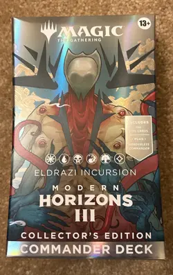 MTG Modern Horizons 3 Commander Deck Collectors Edition Eldrazi Incursion Sealed - Image 1