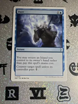 MTG - Daze (White Border) Mystery Booster 2 Regular NM - Image 1