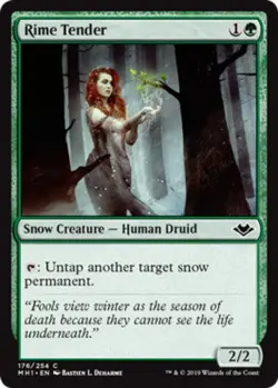 MTG Rime Tender - Foil, Modern Horizons, Lightly Played, English - Image 1