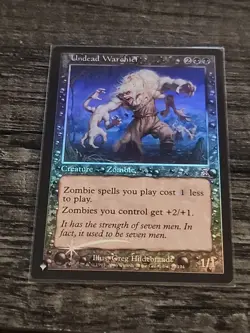 Undead Warchief Foil (052) Time Spiral Timeshifted TSB MTG Magic, Foil, NM - Image 1