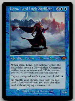 Urza, Lord High Artificer (Retro Frame) M Modern Horizons 11 NM - Image 1
