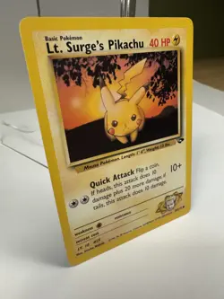 Lt. Surge's Pikachu #84 - Pokemon Gym Challenge - Image 2