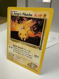 Lt. Surge's Pikachu #84 - Pokemon Gym Challenge - Image 3