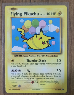 Pokemon TCG Flying Pikachu & Surfing Pikachu Secret Rare XY Evolutions - NM - Image 2