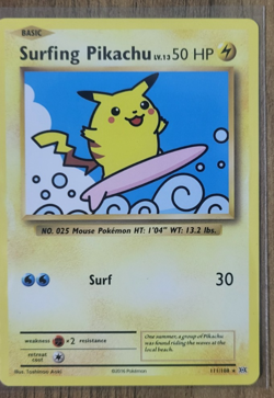 Pokemon TCG Flying Pikachu & Surfing Pikachu Secret Rare XY Evolutions - NM - Image 4