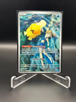 2025 Pokemon TCG Scarlet & Violet Destined Rivals 193/182 Misty's Psyduck IR - Image 1
