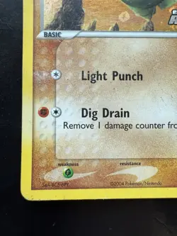 Pokemon Stamped Larvitar 63/109 EX Team Rocket Returns Holo Rare (MP) - Image 4