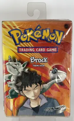 POKEMON TCG VINTAGE GYM HEROES BROCK THEME DECK *NEW* - Image 1