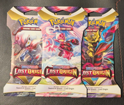 Pokemon Lost Origin Sleeved Booster Packs x 3 - Brand New Sealed (3 Packs) - Image 1