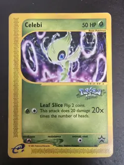 Pokemon TCG Celebi 50 Blackstar Promo - Image 1