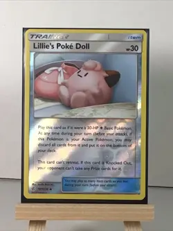 Lillie's Poke Doll 197/236 Reverse Holo Pokemon SM - Cosmic Eclipse - Image 3