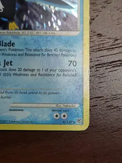 Pokemon TCG Empoleon Diamond & Pearl 4/130 Holo Holo Rare MP - Image 3