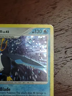 Pokemon TCG Empoleon Diamond & Pearl 4/130 Holo Holo Rare MP - Image 4
