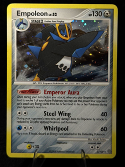 Pokemon TCG Empoleon 2/100 Stormfront Holo - NM - Image 1