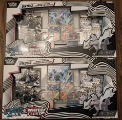 Pokemon TCG Black Bolt White Flare Unova Heavy Hitters Premium Collection Lot 2x - Image 1