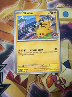 Pikachu - SVP190 - Pokemon Scarlet & Violet Promo Ultra Rare Holo NM - Image 1